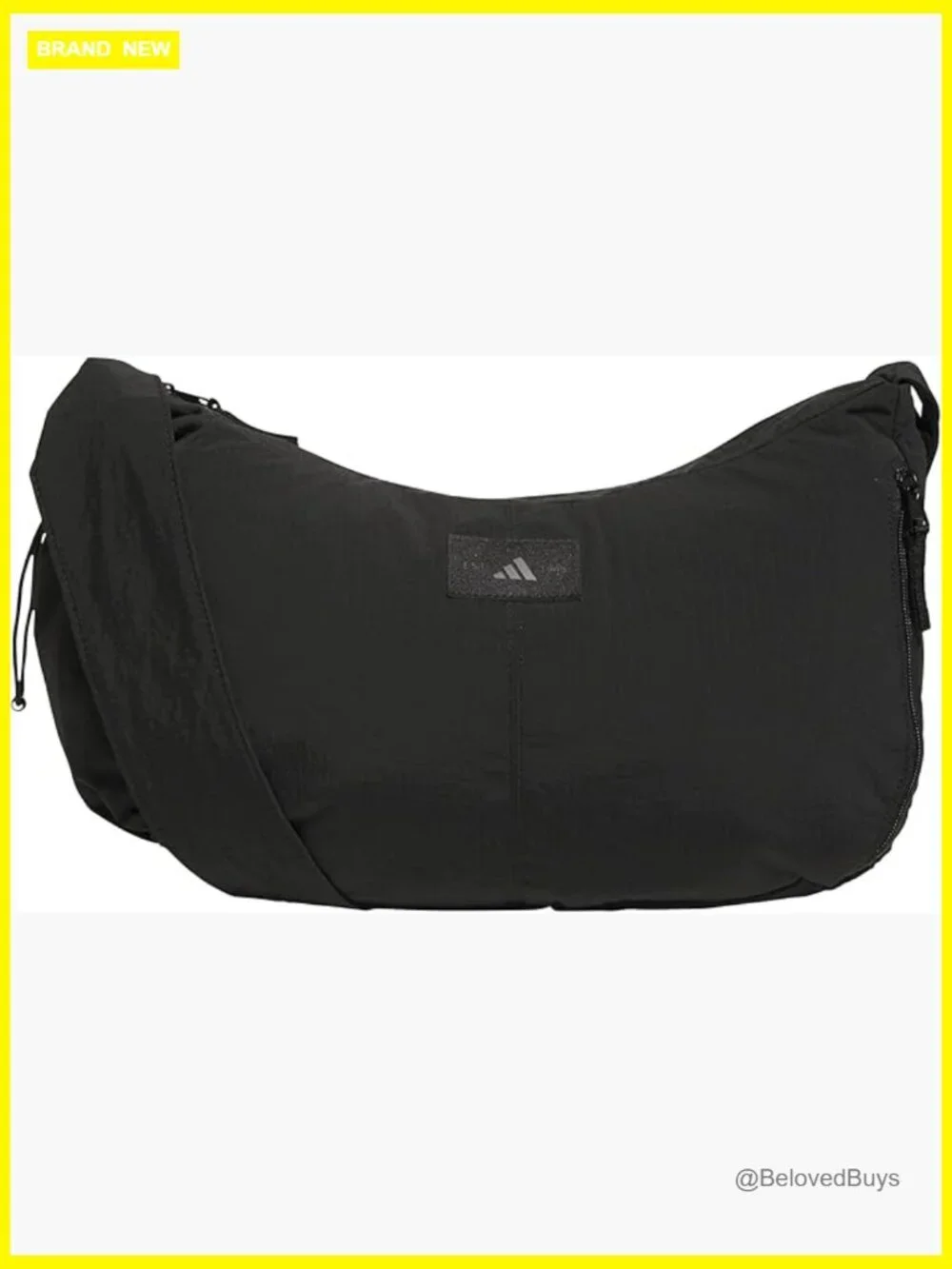 Crossbody Sling Bag Nylon Adjustable Strap Multiple Pockets Secure Essentials